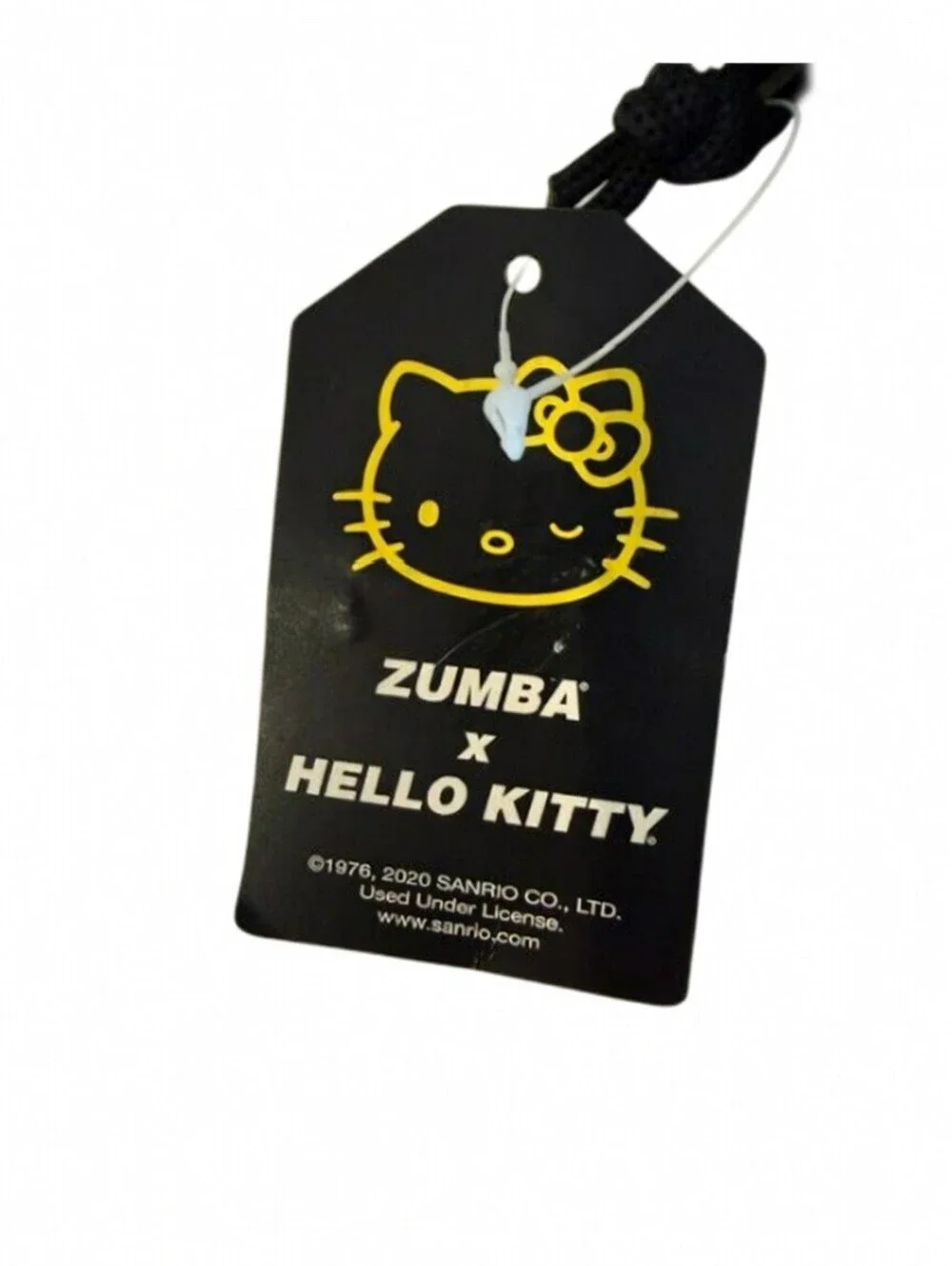Zumba Hello Kitty Crossbody Bag NWT Black Sanrio Collab